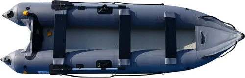 Vista 4 de BRIS Bote inflable de 14.1 pies Kayak inflable 3 persona Kayak canoa pesca poonton barco