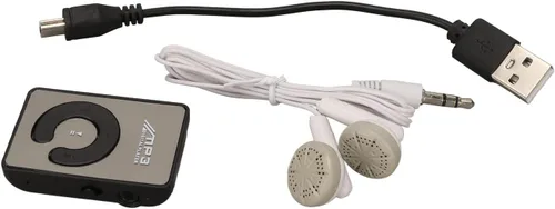 Vista 8 de Reproductor de MP3, mini reproductor de música con ranura para tarjeta de memoria, reproductor de música HiFi portátil, diseño de clip trasero