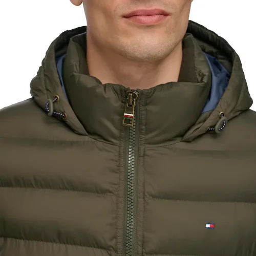 Vista 6 de Tommy Hilfiger - Chaqueta acolchada con capucha para hombre