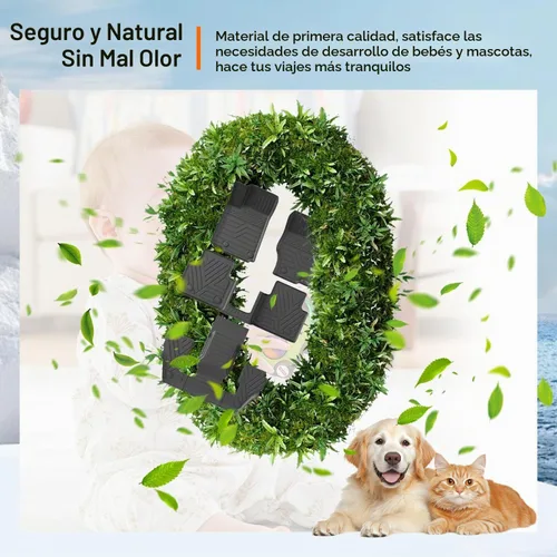 Vista 6 de powoq - Alfombrilla de suelo de 6 asientos compatible con Jeep Grand