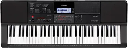 Vista 7 de Casio CT-X700 EDP Paquete de teclado educativo con fuente de alimentación, soporte, auriculares, cable USB y software de instrucciones