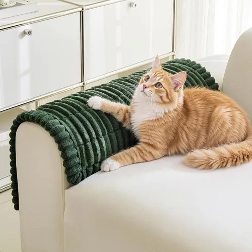 Vista 12 de MYSKY HOME Fundas para sofá de 3 cojines, aptas para mascotas, fundas de sofá lavables para mascotas, fundas protectoras de muebles, fundas