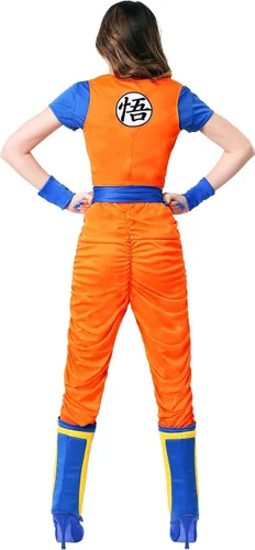 Vista 6 de Disfraz de Goku Femenino