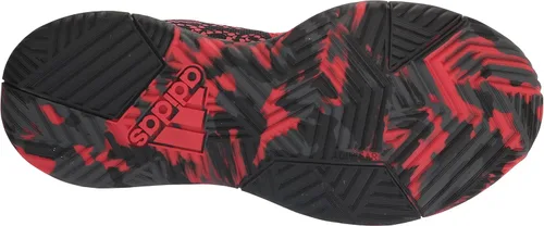 Vista 4 de adidas Ownthegame 20 - Tenis de baloncesto para hombre RojoBlancoNegro