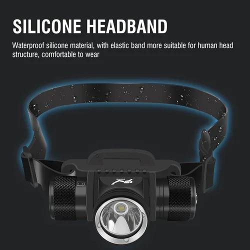 Vista 6 de WINDFIRE Luz de buceo, linterna de buceo de largo alcance, linterna de buceo de 5 modos, linterna de buceo ultra brillante, IPX8, impermeable, bajo