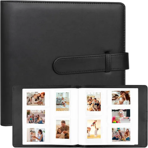 Vista 16 de Álbum de fotos de 320 bolsillos para fotos Polaroid de 2 x 3 pulgadas, álbum de fotos con capacidad para 320 fotos para Fujifilm Instax Mini 12 11 9