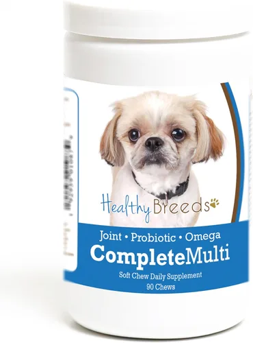 Vista 412 de Healthy Breeds Affenpinscher todo en uno multivitamínico suave masticable 60