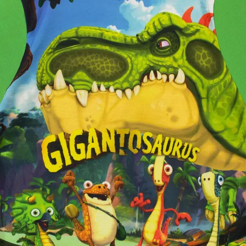 Vista 3 de Gigantosaurus Pijama de dinosaurio multicolor para niños