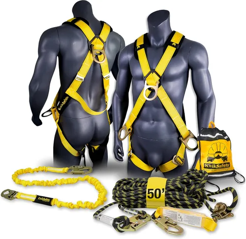 Vista 11 de KwikSafety MONSOON Safety Harness ANSI OSHA Fall Protection Gear