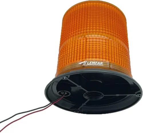Vista 4 de Luz estroboscópica LED de faro luz estroboscópica ámbar techo superior luces estroboscópicas de alta visibilidad, luces estroboscópicas redondas