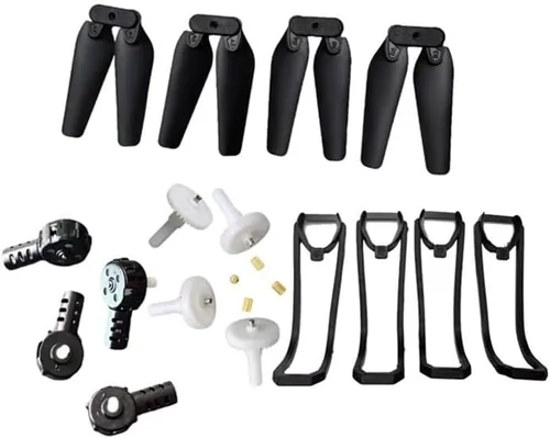 Vista 4 de Spare Part Propeller Protective Frame Big Gear Engine Gear Motor Base Part Accessory for E88 E88PRO RC Drone(4PCS Big Gear)