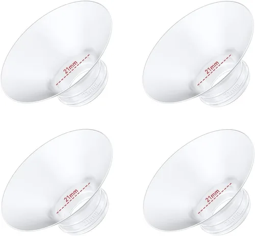 Vista 14 de 4 piezas de inserción de brida de 13 mm compatible con Momcozy M5/M6/M9/S12 Pro/V1 Pro/V1 Pro extractor de leche, apto
