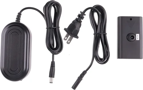 Vista 2 de Foto4easy - Adaptador de corriente alterna con batería ficticia NP-F, upler de CC para Sony NP-F970 NP-F960 NP-F770 NP-F750 NP-F550 para alimentar