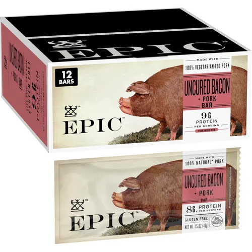 Vista 13 de Epic Barras de tocino y manzana de ternera, Whole30, Paleo Friendly, 12