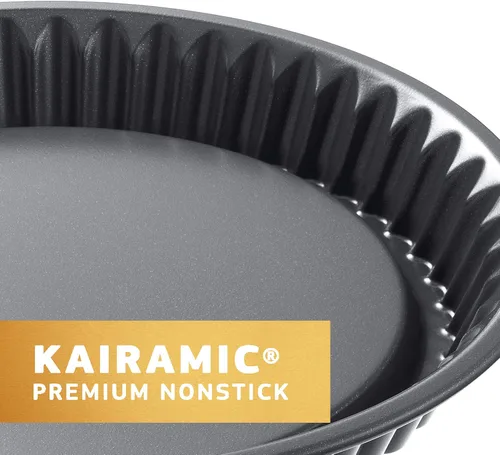 Vista 4 de Kaiser La Forme Plus - Molde desmontable con fondo plano, Ø 11.8 in, color gris