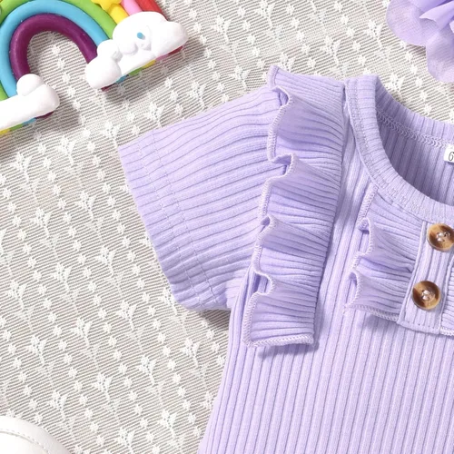 Vista 5 de Aalizzwell Traje de verano para bebés recién nacidos