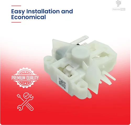 Vista 2 de DD81-02132A Interruptor de pestillo de puerta para lavavajillas Samsung DD81-01629A PS8764558 AP6287051 EAP8764558