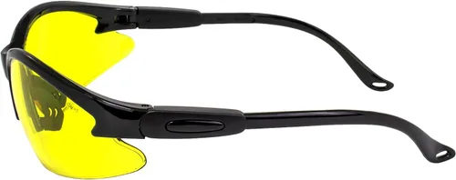 Vista 6 de Gafas de sol de seguridad con lentes amarillas, ideales para deportes de tiro