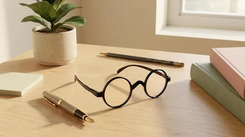 Vista 2 de Eyekepper Reading Glasses for Men, Small Round Readers Women