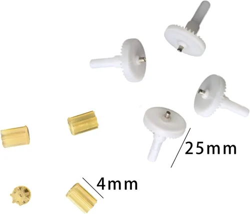 Vista 5 de kowaku 8 piezas de engranajes de motor de drones y engranajes grandes 36T, piezas de reparación de juguetes RC Quadcopter para accesorios E88Pro E88