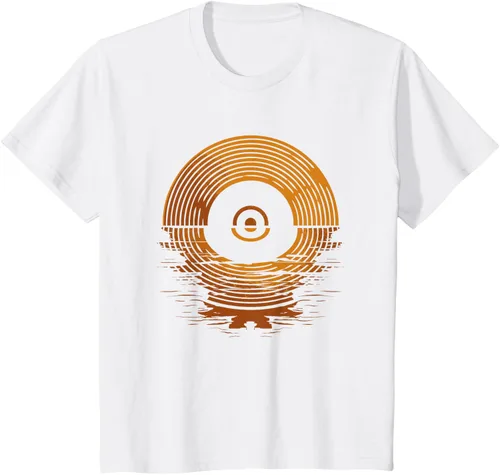Vista 24 de Vinyl LP Records - Camiseta de vinilo Sunset Negro