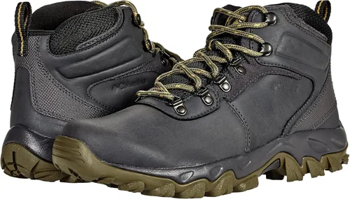Vista 16 de Columbia - Botas de senderismo impermeables Newton Ridge Plus II para hombre Negro/Negro