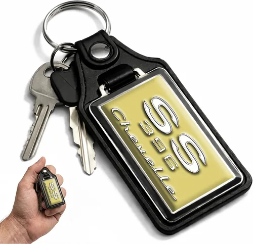 Vista 89 de Brotherhood Llavero de coche para Chevelle - Llavero de modelos clásicos para hombres y mujeres, llavero de regalo
