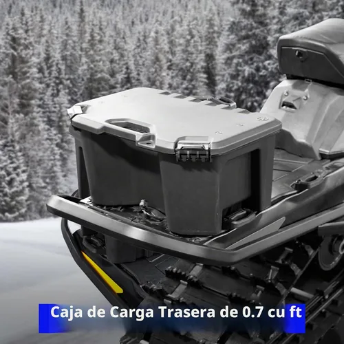 Vista 3 de HAKA TOUGH Caja de almacenamiento trasera de 20 litros / 5.2 galones para Can Am Maverick X3 MAX, Maverick Trail, Defender, Commander, accesorios