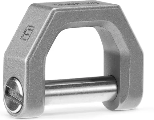 Vista 9 de MecArmy - Organizador de llaves de titanio CH2 con anillo en D, llavero seguro en forma de D para llaveros de automóvil y equipo EDC, alternativa
