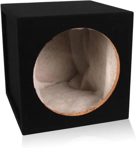Vista 5 de BELVA MDFS10 Caja de subwoofer alfombrada de MDF de 10 pulgadas sellada de 3/4 pulgadas (0.77 pies cúbicos)