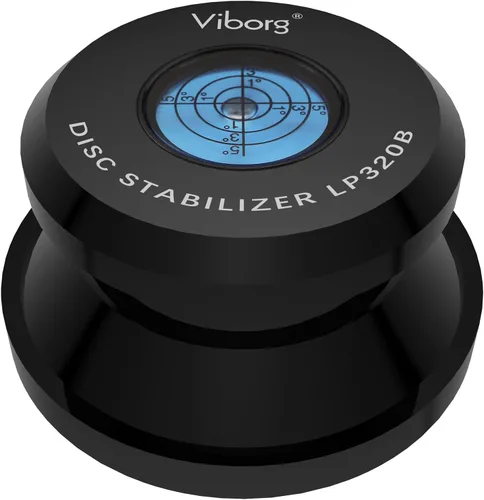 Vista 9 de Viborg LP190H Estabilizador de Peso de Disco para Tocadiscos 71x33mm 6.7oz (190g) Disco Abrazadera de Vinilo de Aluminio Hi-Fi para Reproductor