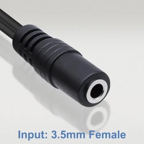 Vista 3 de 3.5mm to 2 RCA Audio Cable Stereo Y Splitter Adapter 25cm