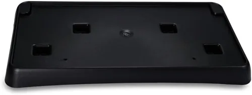 Vista 6 de Soporte de placa de matrícula para Jeep Grand Cherokee 2017 18 19 2020 Delantero Negro texturizado Tipo 2 CH1068148 68277137AA