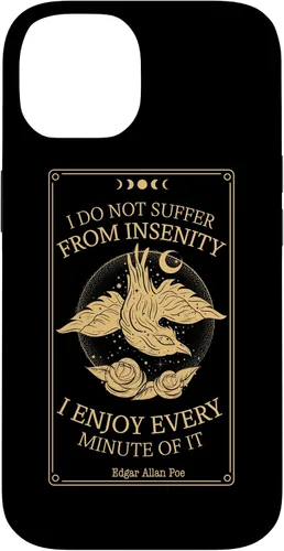 Vista 4 de Funda para iPhone 11 Pro Max Edgar Allan Poe Raven Booktok Bookish Merch