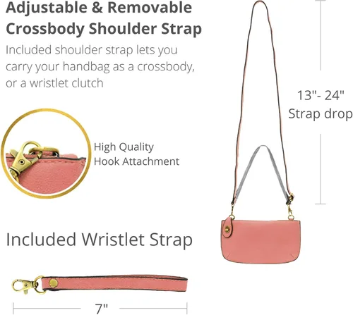 Vista 4 de joy susan Mini cruz para mujer bolso de mano de pulsera