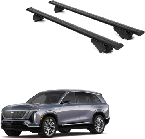 Vista 15 de ERKUL Barras transversales para techo de 220 libras para Kia EV9 2024-2026 GT-Line Barras transversales de aluminio con bloqueo antirrobo