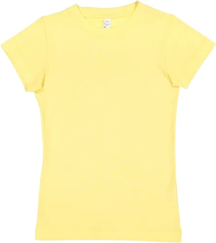 Vista 26 de LAT Niñas Activewear Sportswear Camiseta de longitud más larga (2616)