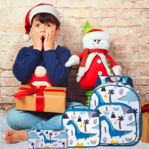 Vista 8 de Mochila infantil para niños y niñas, mochila para preescolar, jardín de infantes