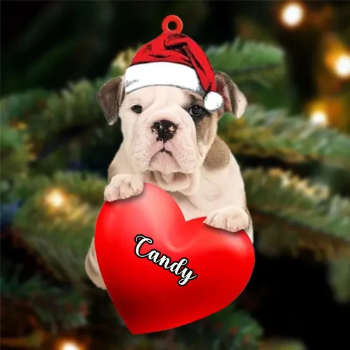 Vista 22 de Adornos de Navidad personalizados para perros, nombre personalizado, adorno de Malamute de Alaska, adornos acrílicos, regalos de Navidad, amantes