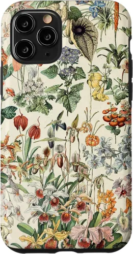 Vista 28 de Cute Flowers Vintage Botanical Flower Illustration Case for iPhone 17