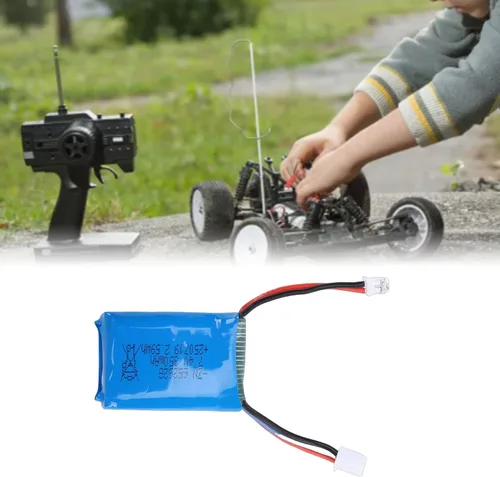 Vista 6 de Drfeify Batería de coche RC 350mAh, batería de Li con conector para 244016 RC coche de control remoto modelo de juguete