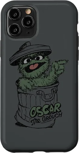 Vista 26 de Funda para iPhone 14 Pro Max Sesame Street Oscar Early Grouch