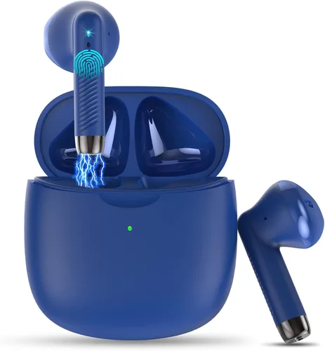 Vista 11 de Jxrev Auriculares inalámbricos mejorados 2026, auriculares Bluetooth 5.4 de 50 horas de reproducción con 4 micrófonos ENC con cancelación de ruido
