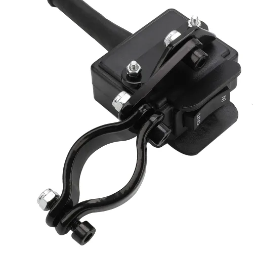 Vista 7 de Interruptor de malacate de 12V con soporte de montaje, interruptor basculante de pulgar para ATV UTV Polaris Sportsman RZR Warn Badlands Arctic Cat