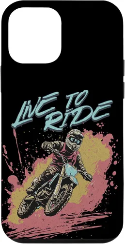 Vista 16 de Live to Ride Dirt Bike Motocross Racing Motorcycle Riding Case for iPhone 16