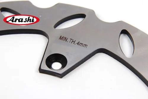 Vista 6 de Arashi Rotores de discos de freno delanteros y traseros para Suzuki DRZ400SM DR-Z400SM 2005-2021 Piezas de repuesto de motocicleta DRZ DR-Z 400