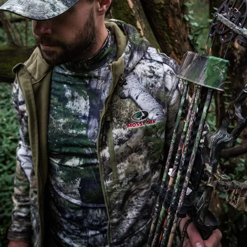 Vista 5 de Kodiak - Chaqueta de camuflaje para todas las estaciones, impermeable, resistente al viento, ultra silenciosa