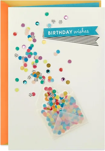 Vista 10 de Hallmark Tarjeta de cumpleaños (Puppy in a Party Hat)