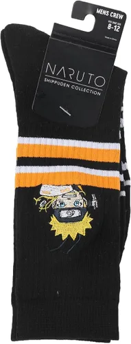 Vista 6 de Bioworld Naruto Shippuden Naruto Eating Ramen - Calcetines deportivos para hombre, Negro