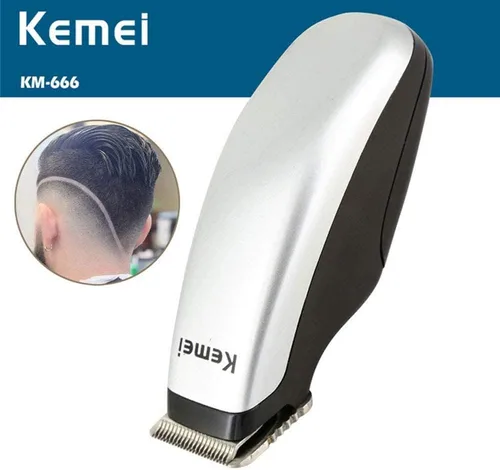 Vista 5 de KEMEI Mini Clippers Trimmer Groomer Kit de corte de pelo inalámbrico Tijeras de peinado con acero inoxidable Kit de corte de pelo automático